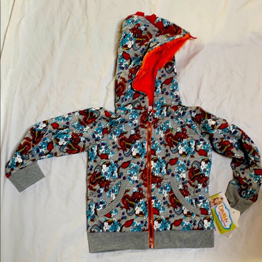 NWT Truly Scrumptious by Heidi Klum Zip Hoodie 3T